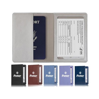 Passport and Vaccine Card Holder