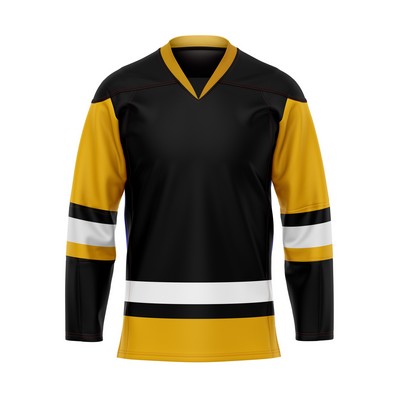 Ice Hockey Jerseys, Full Customization, Fully Sublimated and Cut and Sew/Tackle Twill/Embroidery