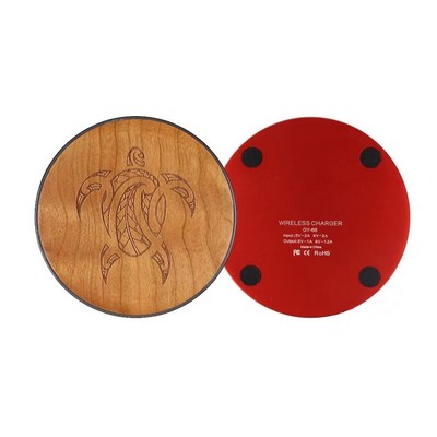 Wooden Qi Wireless Charger Pad