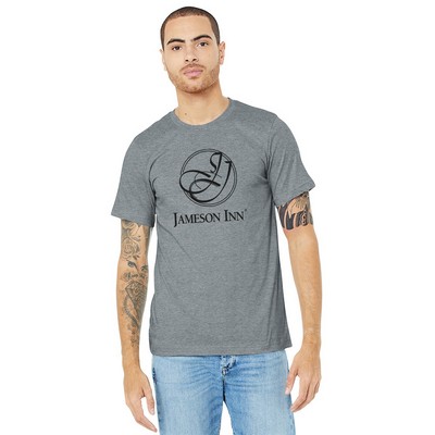 BELLA+CANVAS® Unisex Heather CVC Short Sleeve Tee