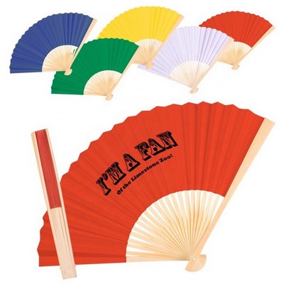 Handle Folding Fan