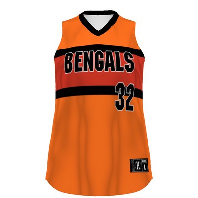 Holloway Girls' FreeStyle™ Sublimated Pin-Dot Sleeveless Softball Jersey