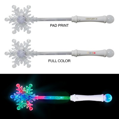 LED Snowflake Wand