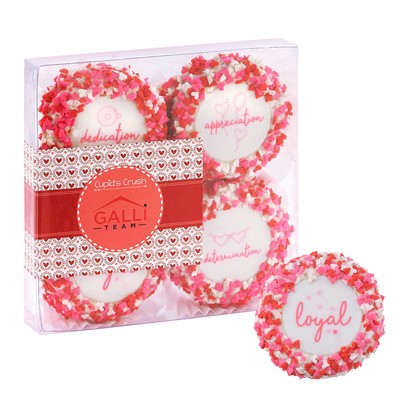 Sweet Sentiments Belgian Chocolate Oreo® Gift Box - 4 Piece