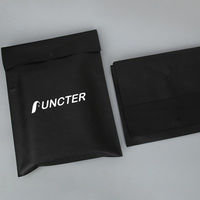 7.8 x 11.7" Non Woven Bag Hidden Buckle Packaging Bag