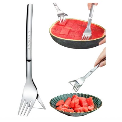 Watermelon Fork Slicer Cutter, 2" 1 Melon Cutter Watermelon Fruit Cutter