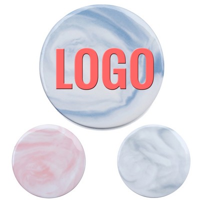 Round Marble Insulated Coaster