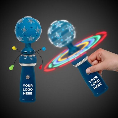 LED Star Light Spinner Wand