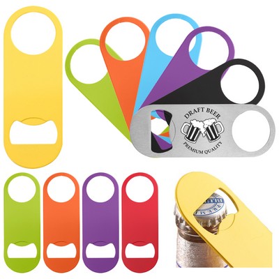 Vinyl Coated Stainless Steel Bottle Opener