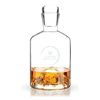 Viski® Mountain Liquor Decanter