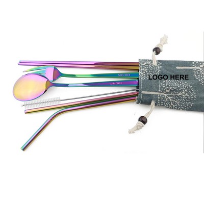 Stainless Steel Rainbow Utensils