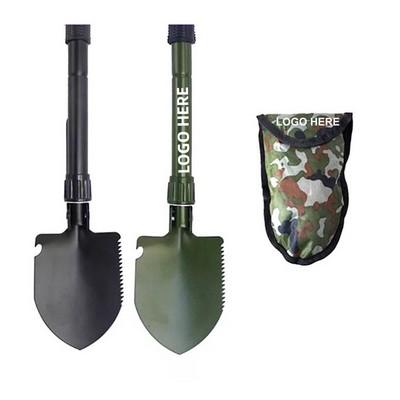 Mini Folding Shovel w/Case