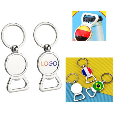 Epoxy Dome Opener Keychain