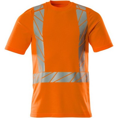 Hi Viz Class 2 3.8 oz. Polyester Segmented Tape Safety T-Shirt