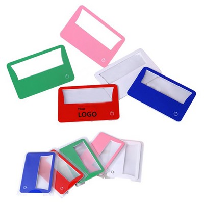 Pocket Size Magnifier w/LED Light