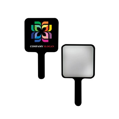 Mini Hand Held Straight Flat Mirror