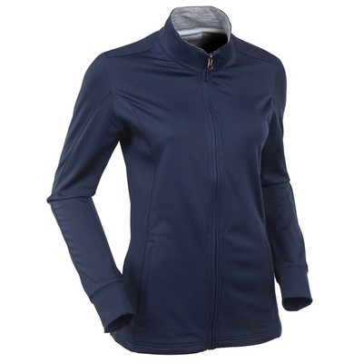 Bobby Jones Women's Scorecard Performance Full-Zip Jacket