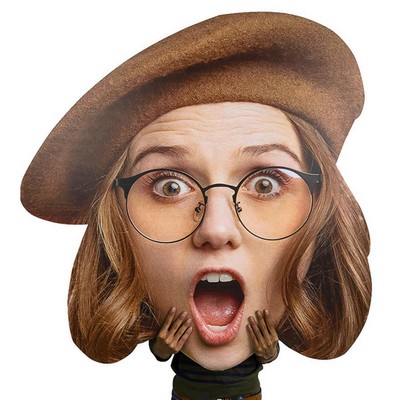 3' Foam Giant Head Cutouts