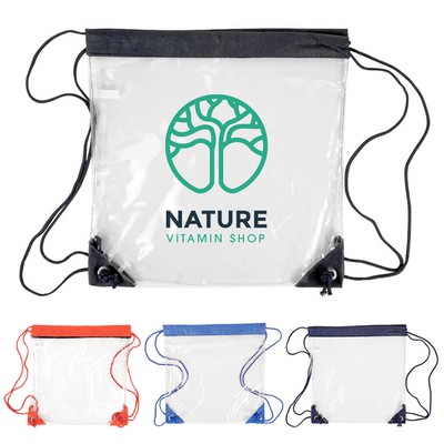 Rialto Clear Drawstring Sac