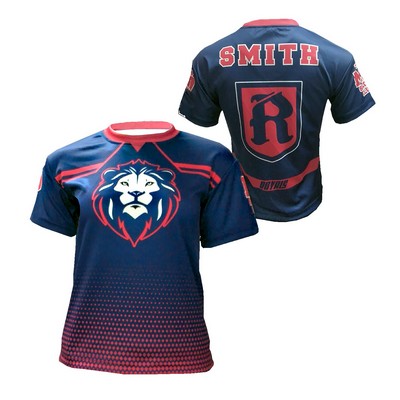 Women/Girls Short Sleeve Soccer Crew Neck Jersey