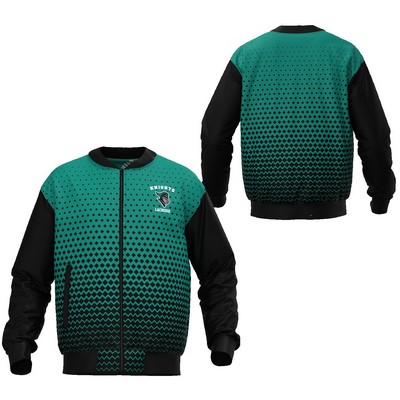 Men's/Youth Zip Up Bomber Jacket