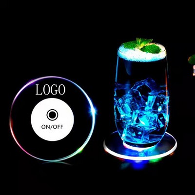 Colorful LED Cocktail Coaster