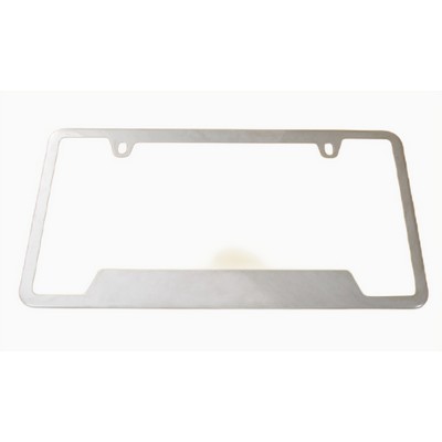 Custom Stainless License Frame