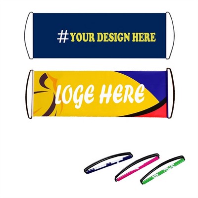 Retractable Hand Held Scrolling Banners