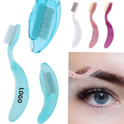 Folding Eyelash & Brow Makeup Comb
