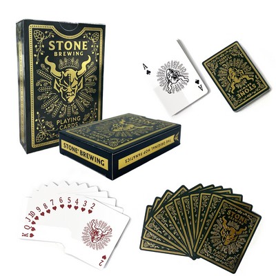 Gold Foil Playing Cards