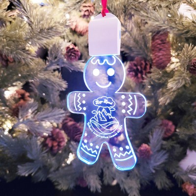 Customizable Illuminated Acrylic Ornaments