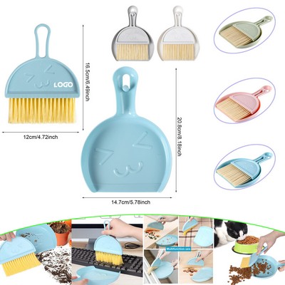 Small Broom and Dustpan Set for Home