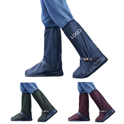 PVC High Tube Waterproof Shoe Cover