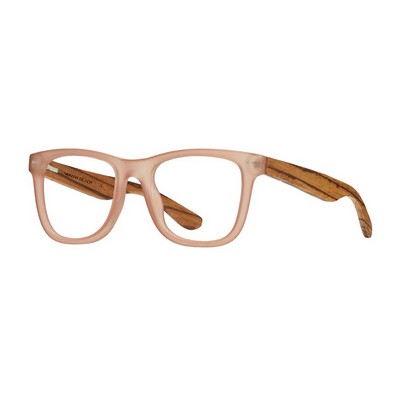 Seaglass Eco-Sustainable Matte Brown/Wood Reading Glasses