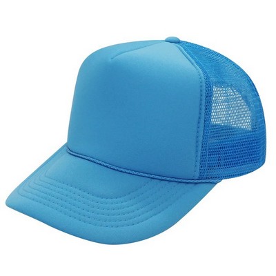 Nissun 5 Panel Youth Foam Trucker Hat
