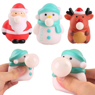 Christmas Stress Relievers - Santa Claus, Reindeer, Snowman