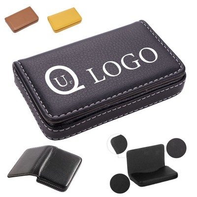 Pu Business Name Card Holder