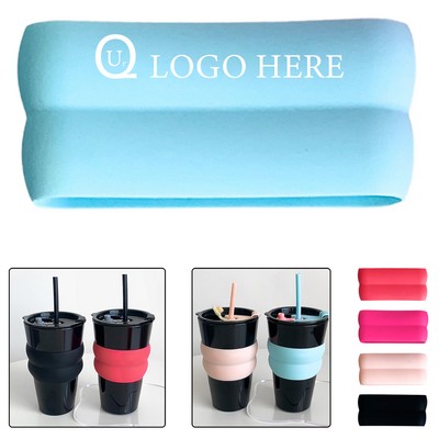 Double-layer Silicone Cup Sleeve