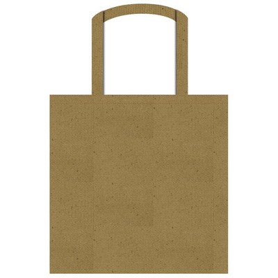 Econo Tote bag 16"X16" -100% Cotton Assorted colors Canvas -Self fabric Handles