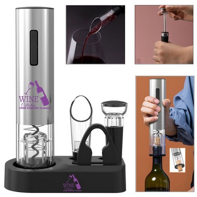 5-Piece Chargeable Electric Wine Opener Set