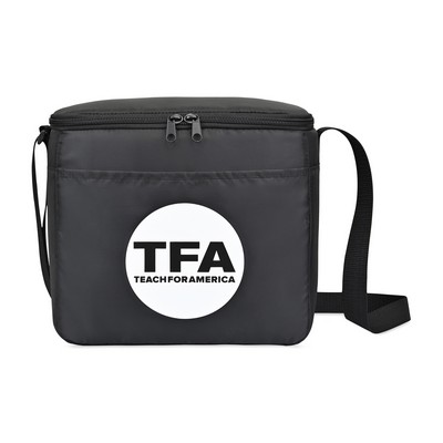 Arlo Recycled rPET 9 Can Box Cooler - Black