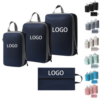 Travel Organizers Compression Bag-4 Pieces Set