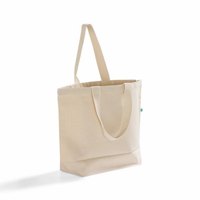 Large Recycled Canvas Trendy Tote