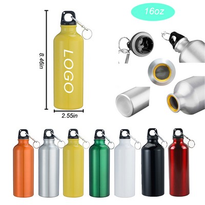 Sports Aluminum Portable Water Bottle