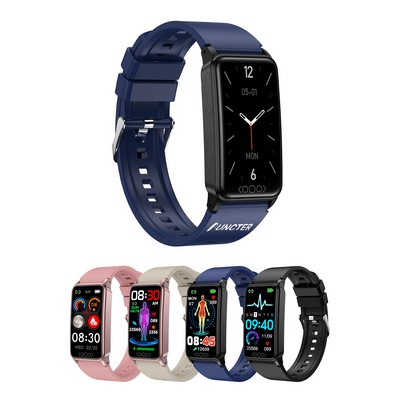 Health & Fitness Smartwatch w/Heart Rate & Body Temperature Tracking