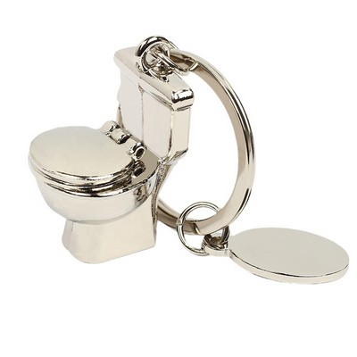 Funny Toilet Keychain