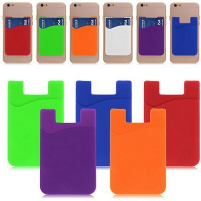 Self-Adhesive Phone Back Card Holder