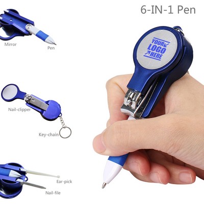 Pen with Manicure Tool Set