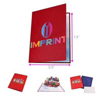 3D Pop Up Christmas Cards