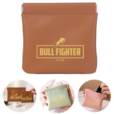 Automatic Closing Coin Pouch